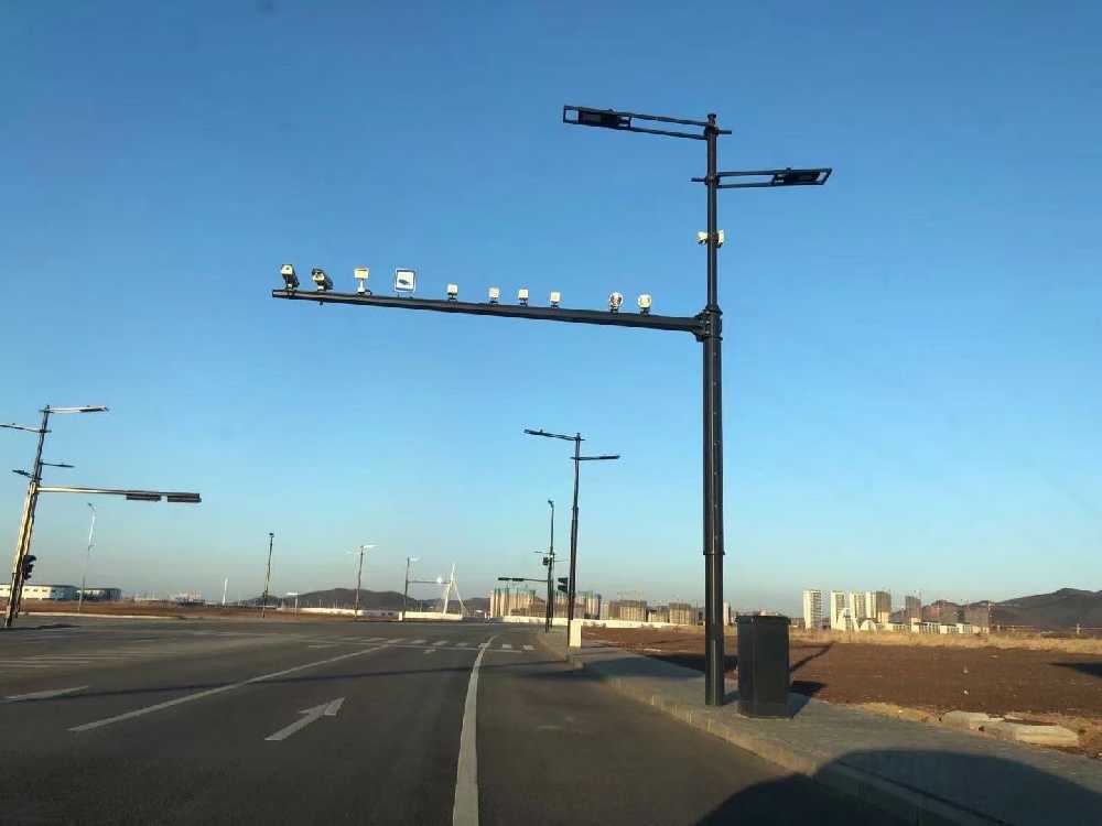 德州市黑龙江佳木斯综合路灯杆项目
